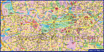 Карта берлин навигатор